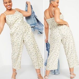 Old Navy Linen Blend Jumpsuit